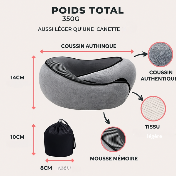 Coussin Voyageur Confort® TM