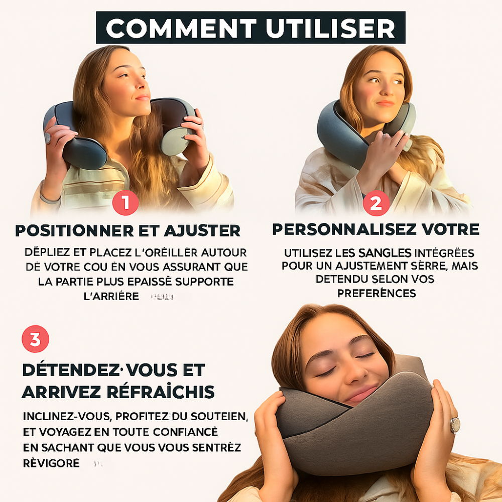 Coussin Voyageur Confort® TM